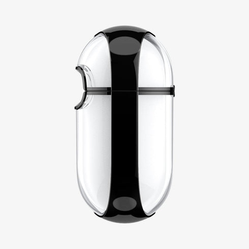 ACS05481 - Apple AirPods Pro 2 Case Ultra Hybrid in crystal clear showing the front